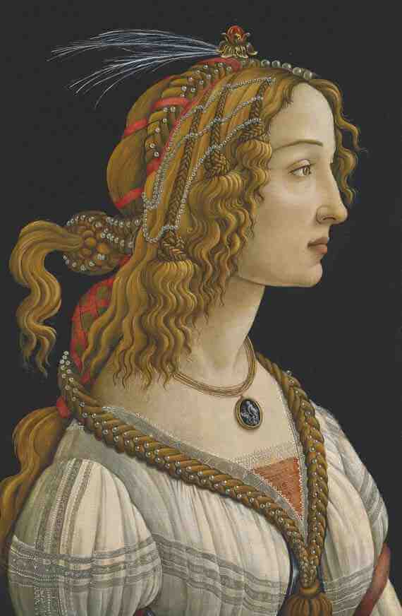 Sandro Botticelli: Ideal Portrait of a Lady